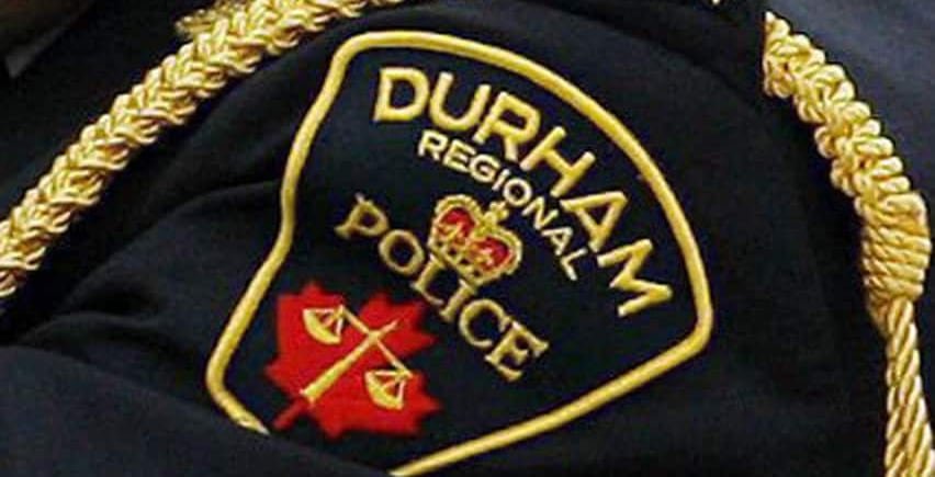 default-361 A Durham Regional Police Service logo is seen on a police uniform.